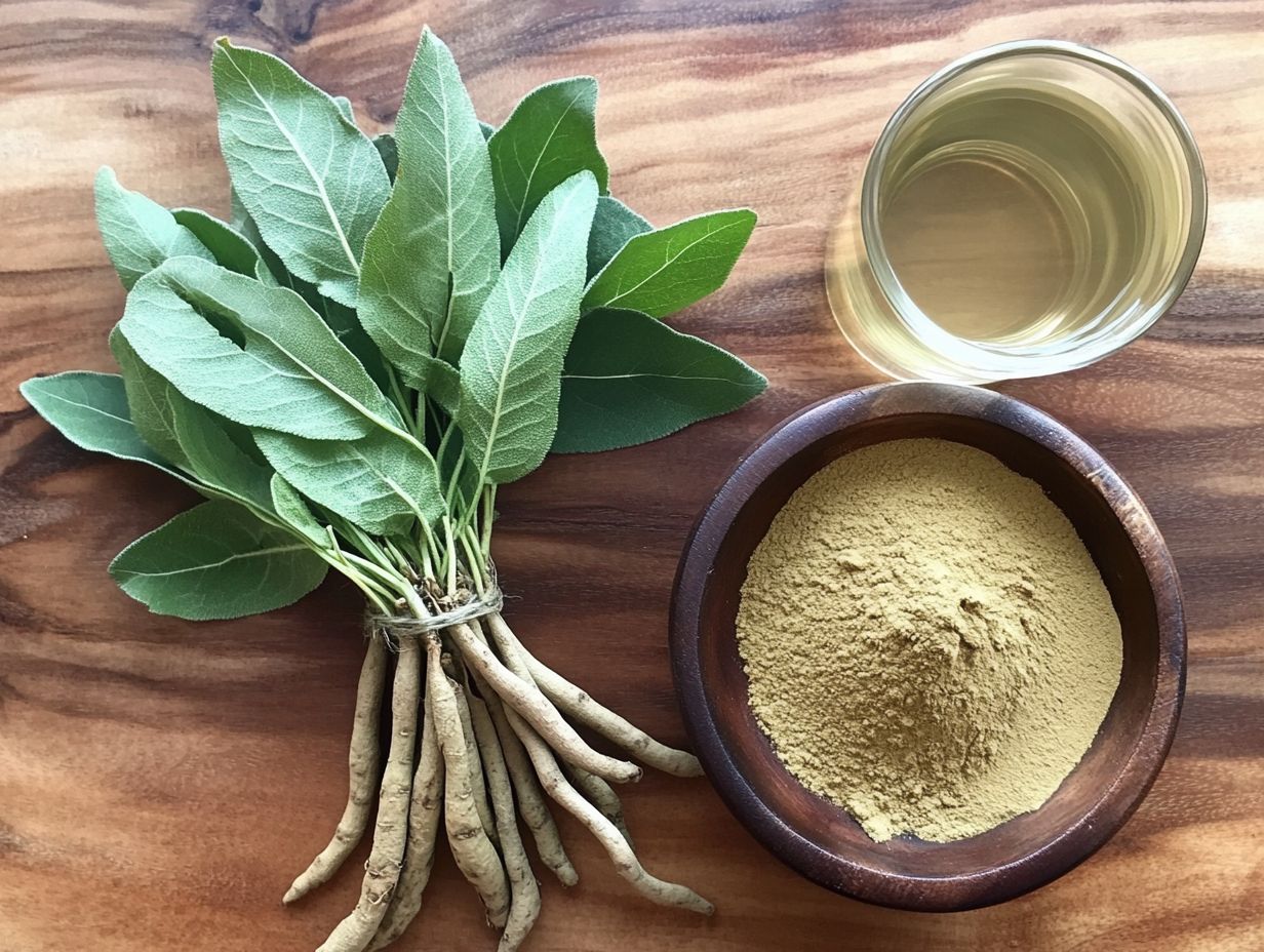 What types of pain can ashwagandha help with?