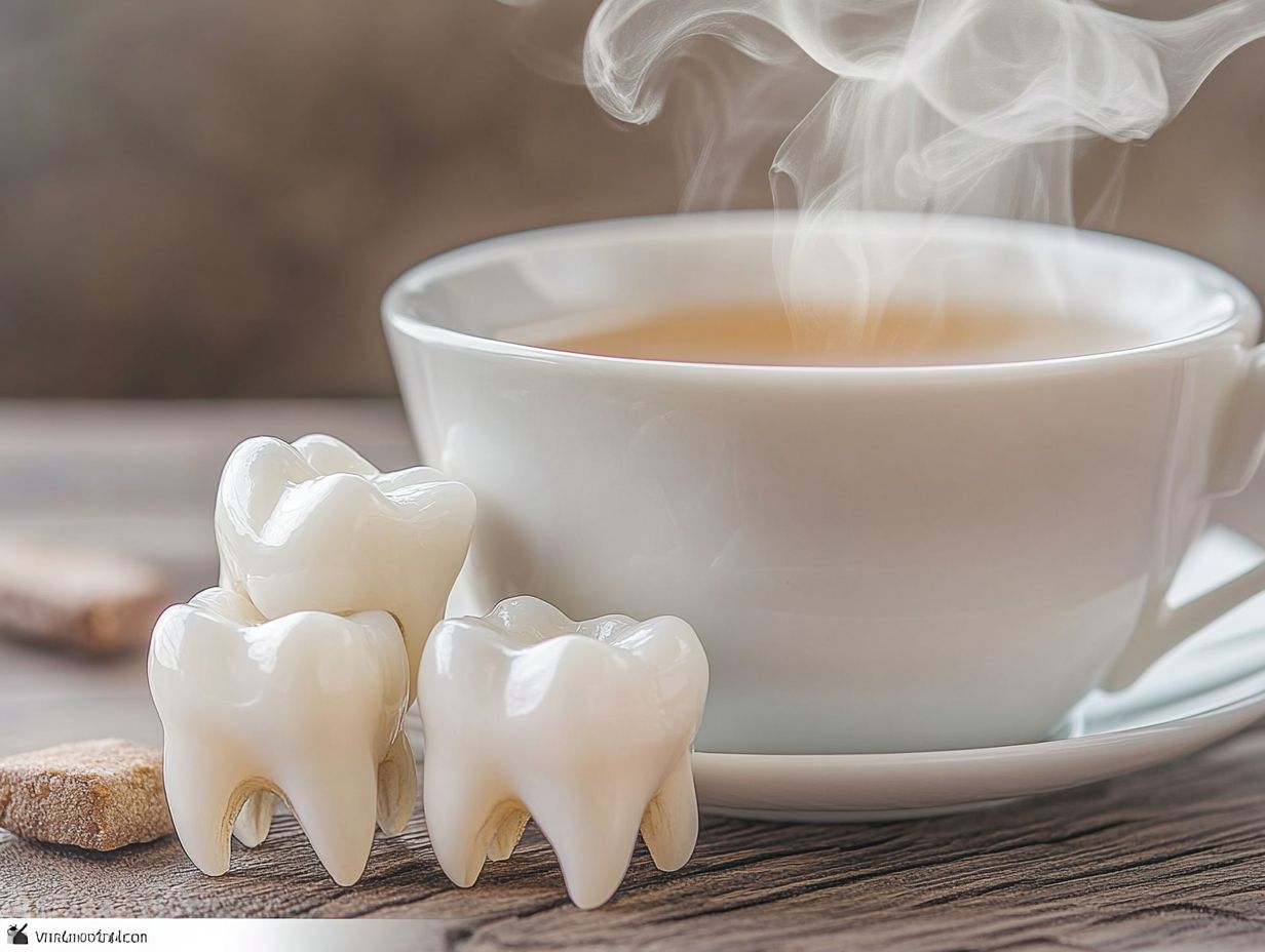 Does white tea stain teeth?