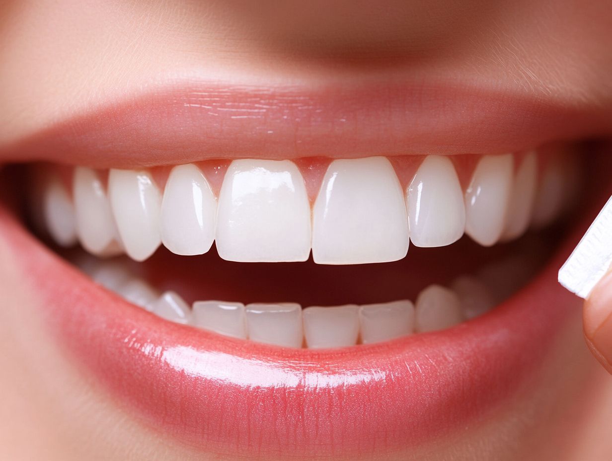 Can you use whitening strips on veneers?