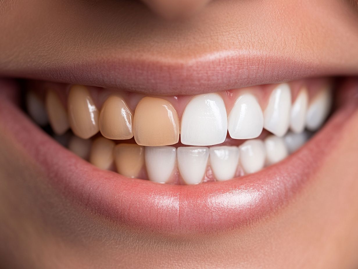 How does deep cleaning whiten teeth?