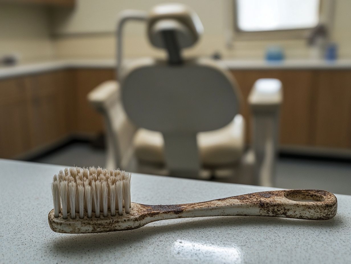 What are the potential drawbacks of getting teeth cleaning, and how can these be minimized?