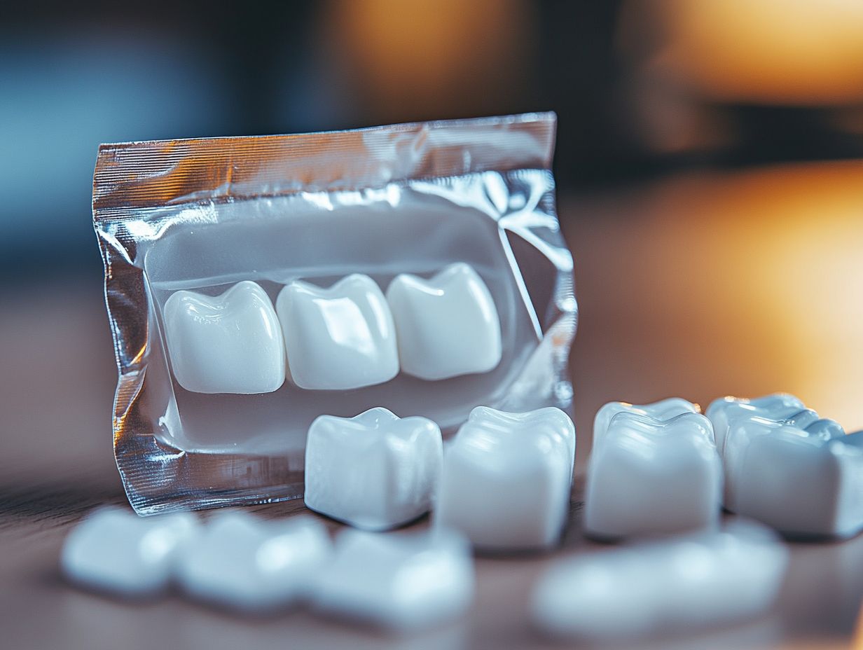 What are smile teeth whitening strips?