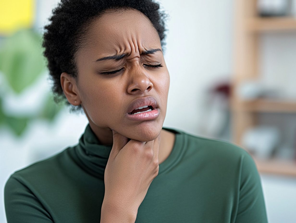 Treatment Options for Sore Throat after Teeth Cleaning