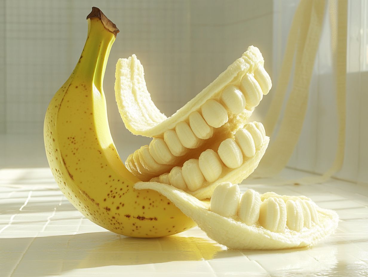 Is banana white teeth whitening safe?