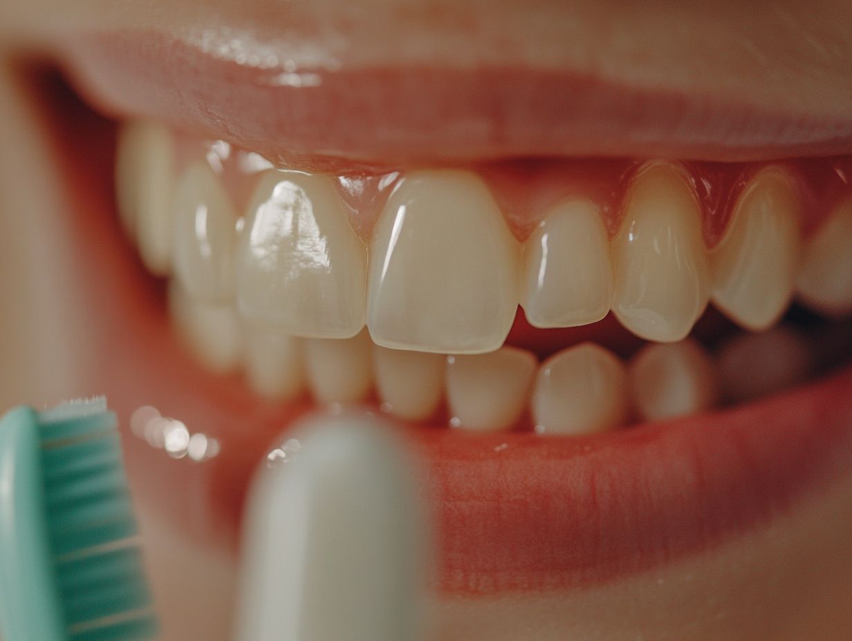 Can I get rid of white teeth stains from smoking?