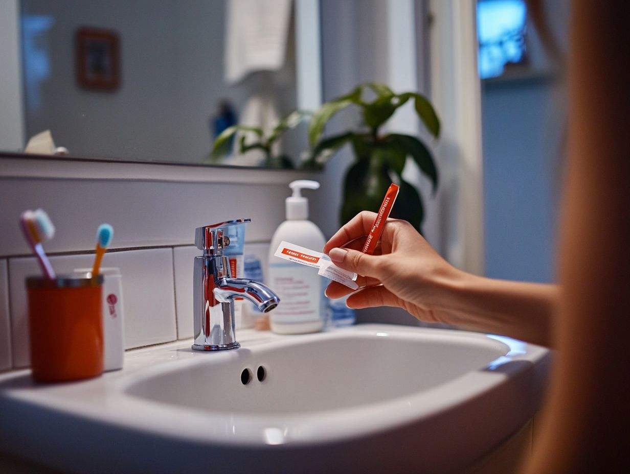 Proper Technique for Rinsing After Whitening Strips