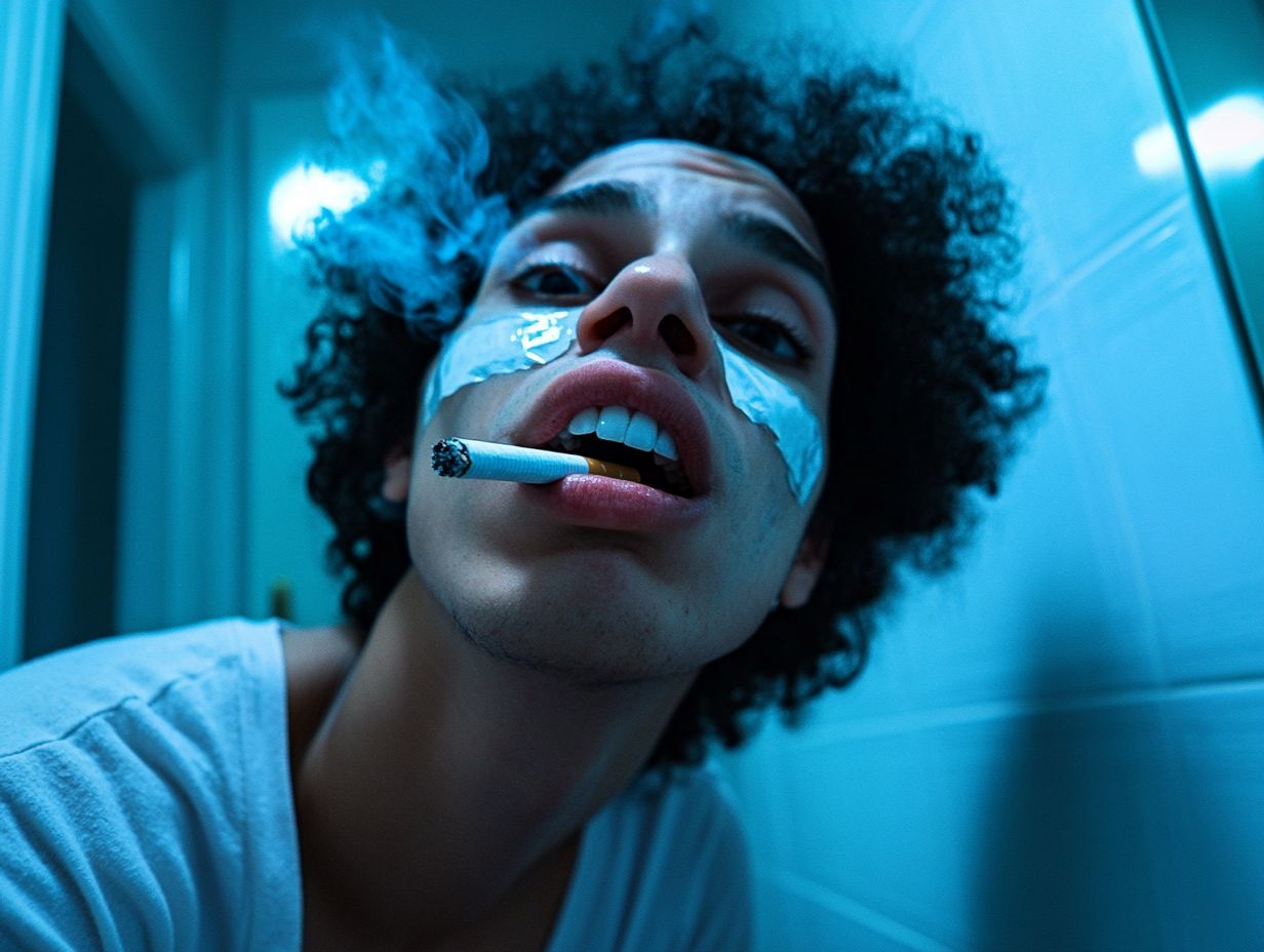 Will smoking affect the results of whitening strips?