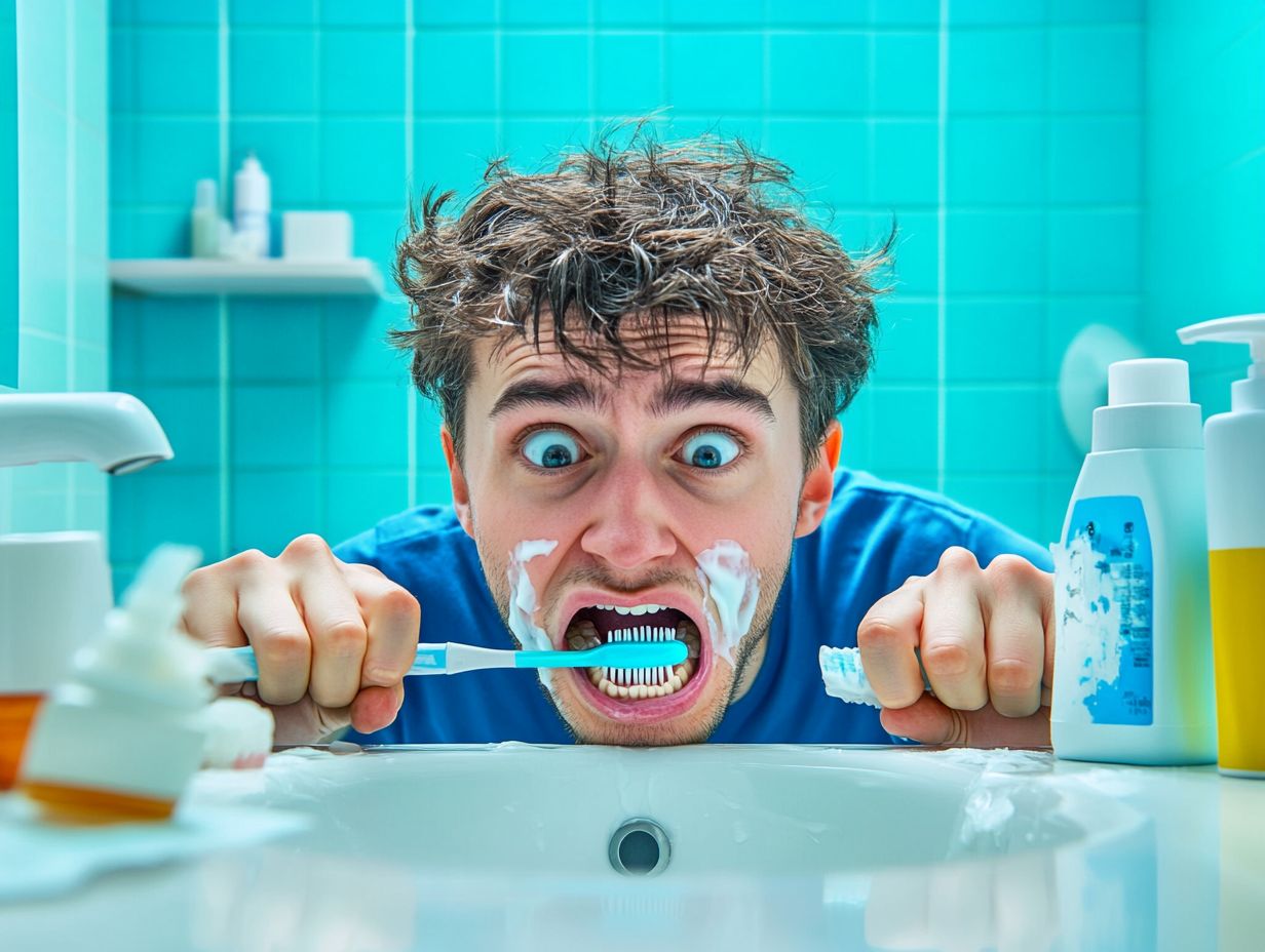 What are the common side effects of professional teeth cleaning?