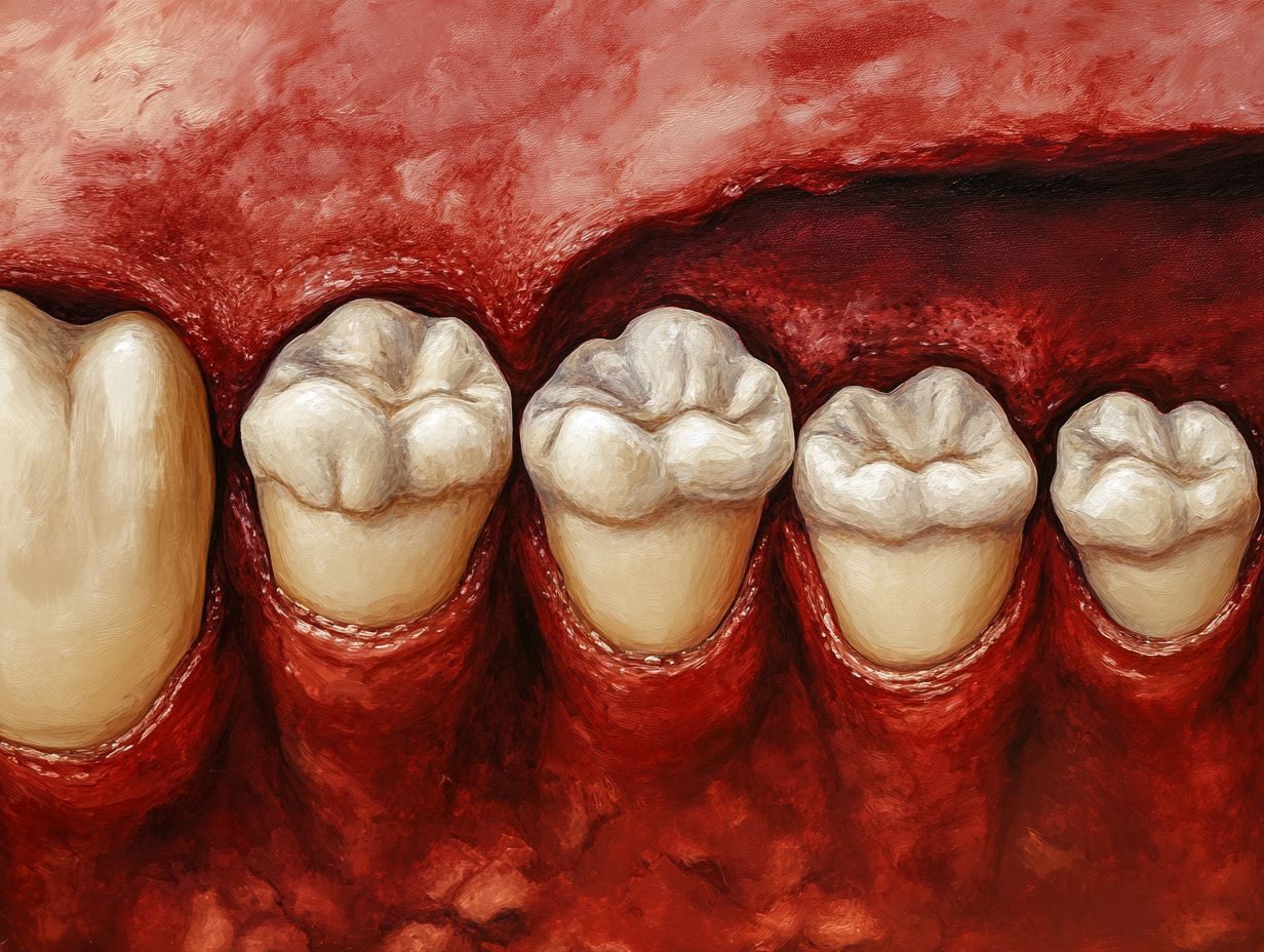 Symptoms of Hard White Stuff on Teeth Near Gums