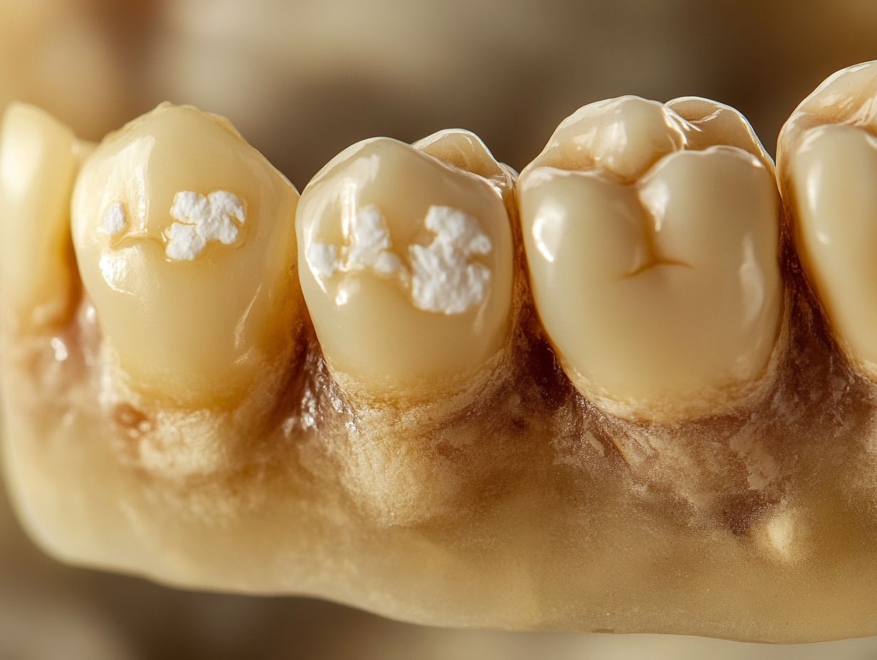 2. What causes white spots on baby teeth?