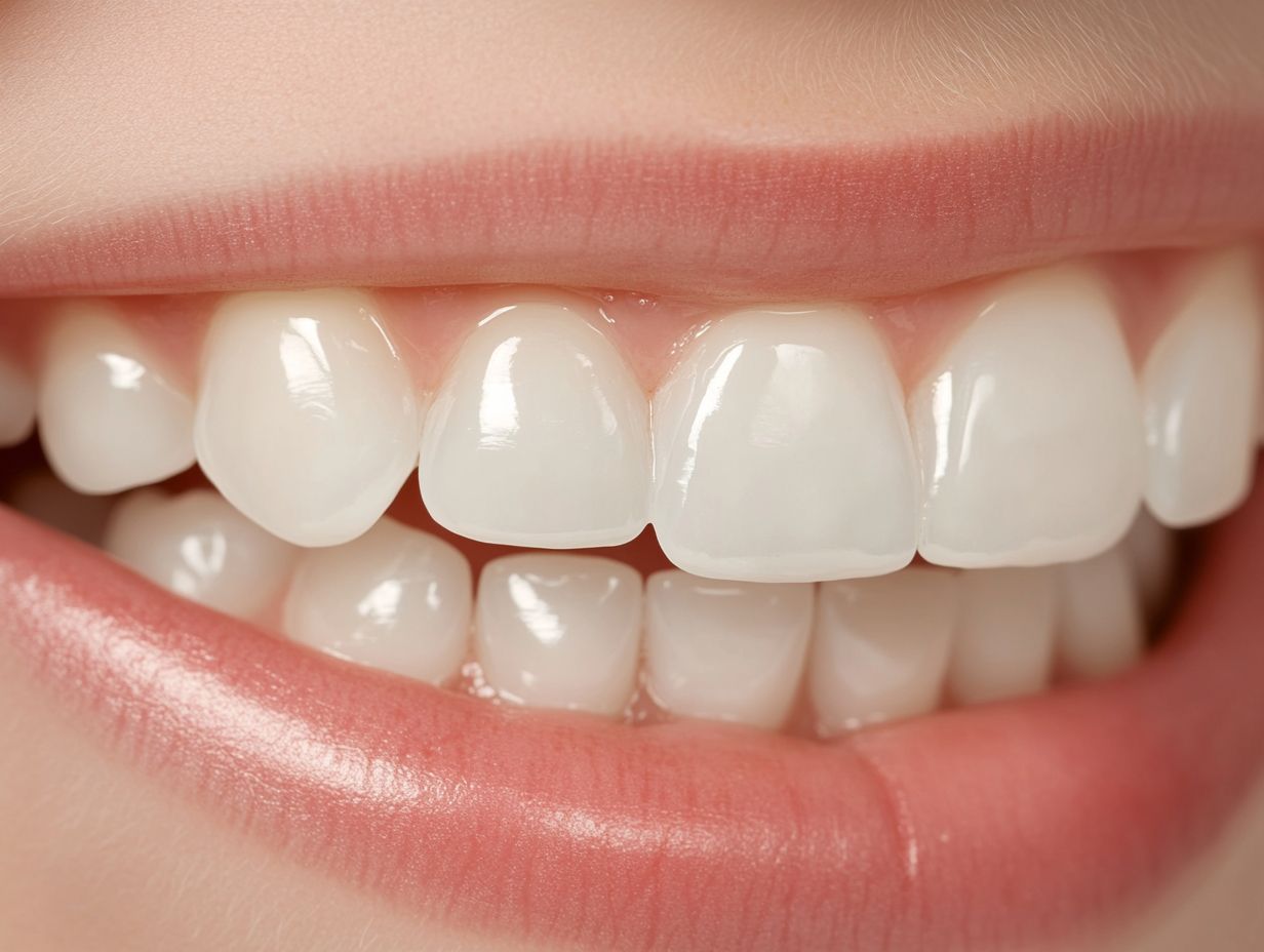 Why are white crowns used on toddler teeth?